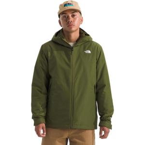 THE NORTH FACE Men’s Carto Mono Triclimate Hooded Jacket Insulated Winter Coat, Wind & Water Resistant, Adjustable Hood(Woodland Green)