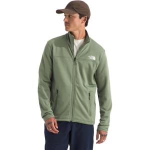 THE NORTH FACE Men’s Cedar Trail Grid Fleece Full Zip Jacket(Bark Mist)
