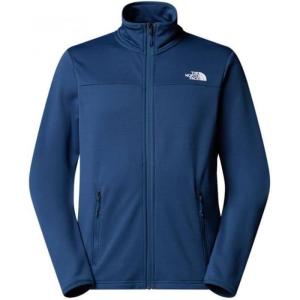 THE NORTH FACE Men’s Cedar Trail Grid Fleece Full Zip Jacket(White Dune)