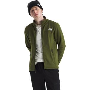 THE NORTH FACE Men’s Cedar Trail Grid Fleece Full Zip Jacket(Woodland Green)