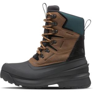 THE NORTH FACE Men’s Chilkat V 400 Waterproof Snow Boot | 400g of Premium Insulation(Toasted Brown/Tnf Black)