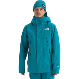 THE NORTH FACE Men’s Clement Triclimate Jacket | Heatseeker Insulation & Water Repellent Finish, Helmet Compatible Hood(Dusk Blue/Meridian Blue)