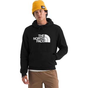 THE NORTH FACE Men’s Evolution Half Dome Hoodie | Sweatshirt with 2 Piece Hood, Adjustable Drawcord, Kangaroo Hand Pocket(Tnf Black)