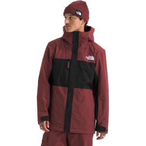 THE NORTH FACE Men’s Freedom Insulated Jacket | Winter Coat With Water Repellent Finish, Helmet Compatible Hood & Zip Pockets(Sumac/Tnf Black)