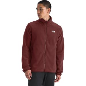 THE NORTH FACE Mens Glacier Fleece Jacket(Sumac)