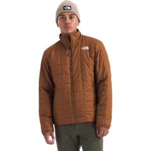 THE NORTH FACE Men’s Junction Insulated Jacket | Water Repellent Winter Coat With Synthetic Insulation & Zip Hand Pockets(Burnt Umber)