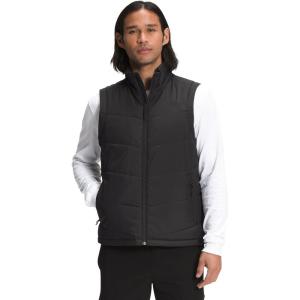 THE NORTH FACE Men’s Junction Insulated Vest | Water Resistant With Heatseeker Insulation, Stretch Bindings & Zip Pockets(Tnf Black)