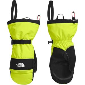 THE NORTH FACE Men’s Montana Ski Mitt | Touchscreen Compatible, Water & Wind Resistant, Adjustable Shockcord Hem(Fizz Lime)
