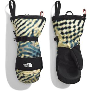 THE NORTH FACE Men’s Montana Ski Mitt | Touchscreen Compatible, Water & Wind Resistant, Adjustable Shockcord Hem(Nettle The Lift Print)