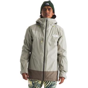 THE NORTH FACE Men’s Thermoball Eco Snow Triclimate Waterproof Insulated Ski Jacket | Helmet Compatible, Powder Skirt(Clay Grey/Tnf Black)
