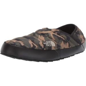 THE NORTH FACE Men’s Thermoball Traction Mule V Winter Shoe | Insulated & Water Repellent, Rubber Outsole(Green Brntolvgrnwdldcmpt Tnfblk Fq3)