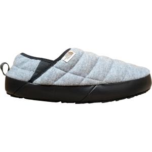 THE NORTH FACE Men’s Thermoball Traction Mule V Winter Shoe | Insulated & Water Repellent, Rubber Outsole(Grey Wool.)