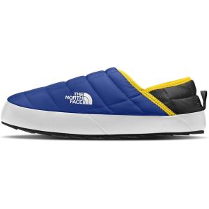 THE NORTH FACE Men’s Thermoball Traction Mule V Winter Shoe | Insulated & Water Repellent, Rubber Outsole(Tnf Blue/Tnf Black)
