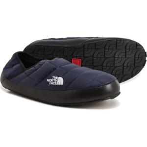 THE NORTH FACE Men’s Thermoball Traction Mule V Winter Shoe | Insulated & Water Repellent, Rubber Outsole(Tnf Navy Tnf Black)
