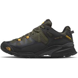 THE NORTH FACE Men’s Ultra 112 Waterproof Hiking Shoe | Ripstop Leather, Rubber Outsole With 5mm Lugs(New Taupe Green/Tnf Black)