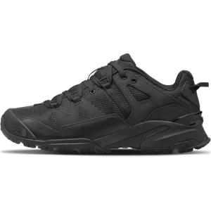 THE NORTH FACE Men’s Ultra 112 Waterproof Hiking Shoe | Ripstop Leather, Rubber Outsole With 5mm Lugs(Tnf Black/Tnf Black)