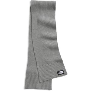 THE NORTH FACE TNF Logo Box Scarf | Winter Scarf for Fashion & Outdoors, Soft & Recycled Rib Knit Fabric(Tnf Medium Grey Heather)