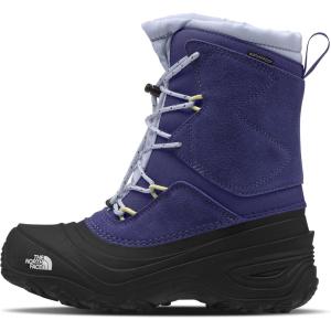 THE NORTH FACE Teen Alpenglow V Waterproof Boot(Cave Blue/Tnf Black)