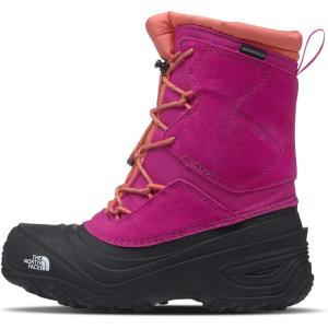 THE NORTH FACE Teen Alpenglow V Waterproof Boot(Fuschia Pink/Coral Sunrise)
