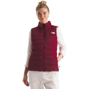 THE NORTH FACE Women’s Aconcagua 3 Insulated Vest | Wind Resistant, Water Repellent, 600 Fill Waterfowl Down Insulation(Beetroot)