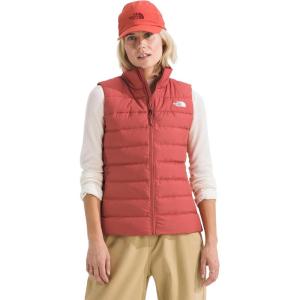 THE NORTH FACE Women’s Aconcagua 3 Insulated Vest | Wind Resistant, Water Repellent, 600 Fill Waterfowl Down Insulation(Mars Dust)