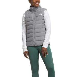 THE NORTH FACE Women’s Aconcagua 3 Insulated Vest | Wind Resistant, Water Repellent, 600 Fill Waterfowl Down Insulation(Meld Grey)