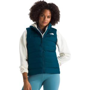 THE NORTH FACE Women’s Aconcagua 3 Insulated Vest | Wind Resistant, Water Repellent, 600 Fill Waterfowl Down Insulation(Midnight Petrol)