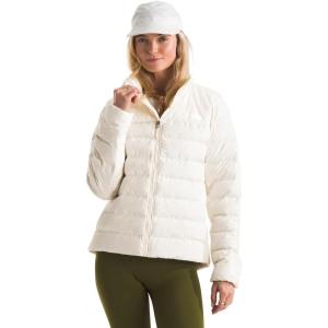 THE NORTH FACE Women’s Aconcagua 3 Jacket | Wind Resistant, Water Repellent, 600 Fill Waterfowl Down Insulation(White Dune)