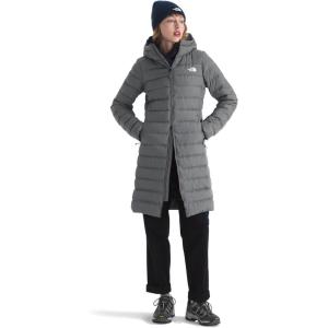 THE NORTH FACE Women’s Aconcagua Parka | Wind Resistant, Water Repellent, 600 Fill Waterfowl Down Insulation(Smoked Pearl)