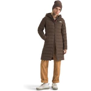 THE NORTH FACE Women’s Aconcagua Parka | Wind Resistant, Water Repellent, 600 Fill Waterfowl Down Insulation(Smokey Brown)
