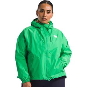 THE NORTH FACE Women’s Antora Rain Hoodie (Standard and Plus Size)(Optic Emerald)