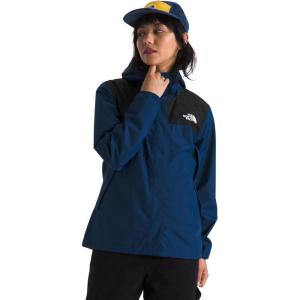 THE NORTH FACE Womens Antora Waterproof Breathable Rain Coat(Estate Blue/Tnf Black)
