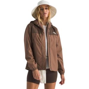 THE NORTH FACE Womens Antora Waterproof Breathable Rain Coat(Latte/Smokey Brown)