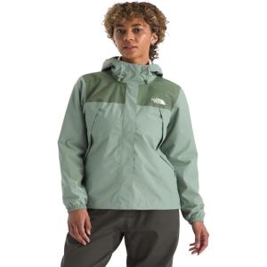 THE NORTH FACE Womens Antora Waterproof Breathable Rain Coat(Slate Moss/Bark Mist)