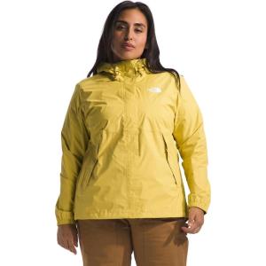 THE NORTH FACE Womens Antora Waterproof Breathable Rain Coat(Yellow Silt)
