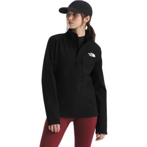 THE NORTH FACE Women’s Apex Bionic 3 Jacket | Water & Wind Resistant Softshell with Zip Chest & Hand Pockets, Adjustable Hem(Tnf Black)