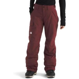 THE NORTH FACE Women’s Freedom Insulated Pant (Standard & Plus Size) | Waterproof for Snow Sports, Gaiters, Adjustable Waist(Sumac)