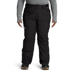 THE NORTH FACE Women’s Freedom Insulated Pant (Standard & Plus Size) | Waterproof for Snow Sports, Gaiters, Adjustable Waist(Tnf Black)