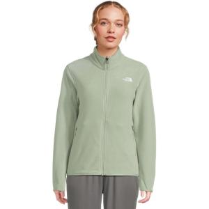THE NORTH FACE Women’s Glacier Fleece Jacket | Zippered Hand Pockets & Stretch Binding on the Collar, Cuffs & Hem(Slate Moss)