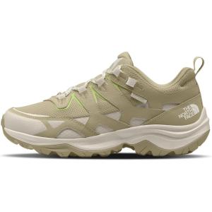 THE NORTH FACE Women’s Hedgehog 3 Waterproof Hiking Boot | Ripstop Leather Upper, Rubber Outsole(Gravel/White Dune)
