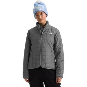 THE NORTH FACE Women’s Junction Insulated Jacket (Standard & Plus Size) | Water Repellent Winter Coat & Zip Hand Pockets(Smoked Pearl)
