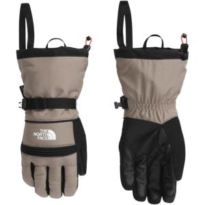 THE NORTH FACE Women’s Montana Ski Glove |Touchscreen Compatible, Water & Wind Resistant, Adjustable Shockcord Hem(Mocha Brown)