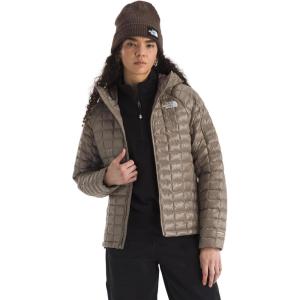 THE NORTH FACE Women’s Thermoball Hooded Jacket(Mocha Brown)