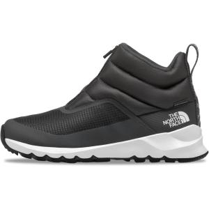 THE NORTH FACE Women’s Thermoball Progressive Zip Up II Snow Boot | Insulated & Waterproof, Rubber Outsole(Anthracite Grey/White Ash)
