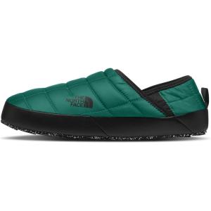 THE NORTH FACE Women’s Thermoball Traction Mule V Winter Shoe | Insulated & Water Repellent, Rubber Outsole(Evergreen/Tnf Black)