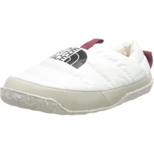 THE NORTH FACE Women’s Thermoball Traction Mule V Winter Shoe | Insulated & Water Repellent, Rubber Outsole(Gardenia White/Tnf Black)