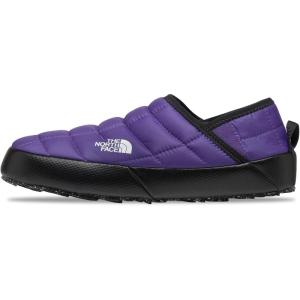THE NORTH FACE Women’s Thermoball Traction Mule V Winter Shoe | Insulated & Water Repellent, Rubber Outsole(Peak Purple/Tnf Black)