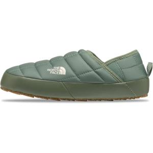THE NORTH FACE Women’s Thermoball Traction Mule V Winter Shoe | Insulated & Water Repellent, Rubber Outsole(Slate Moss/Bark Mist)