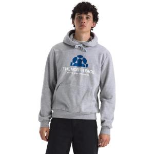 THE NORTH FACE mens Evolution Bts Hoodie | 2 Piece Hood With Adjustable Drawcord, Kangaroo Hand Pocket, Ribbed Cuffs & Hem(Tnf Pale Grey Heather)