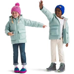 THE NORTH FACE unisex-baby North Down Fleece-lined Parka(Muted Pine)